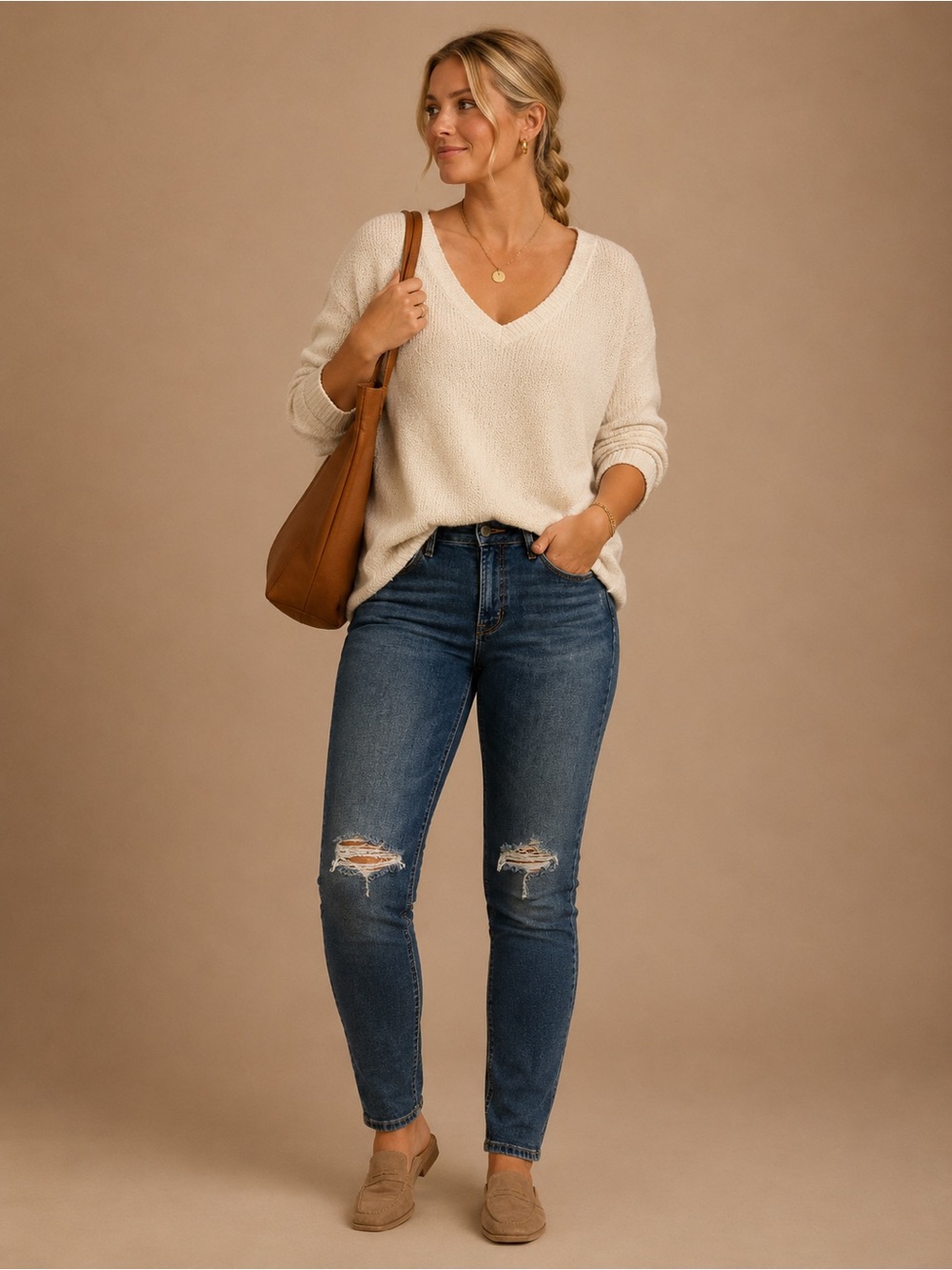 Old Navy Rockstar Super Skinny Distressed Jeans 8 Long